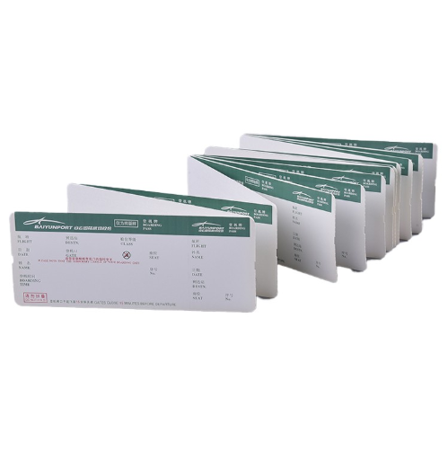 Go Green: การพิมพ์บัตรผ่านขึ้นเครื่องอย่างยั่งยืนเพื่ออนาคตที่ดีกว่า